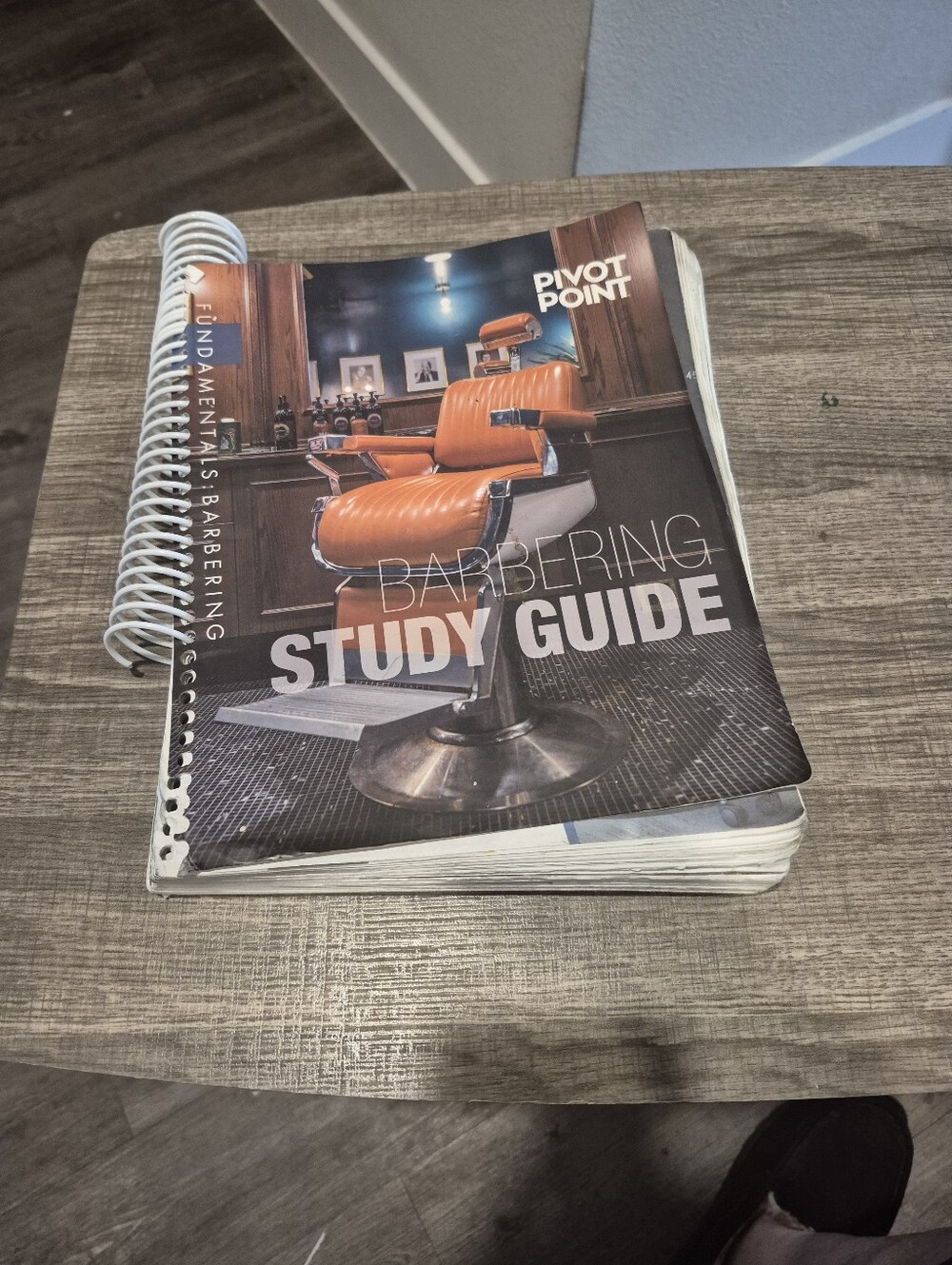 Pivot Point Barbering Study Guide Book